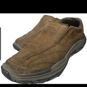 Skechers Men 9.5 Brn  Goodyear Sole Comfort Walk Y2k Boho Retro Cottage Gorp[5E